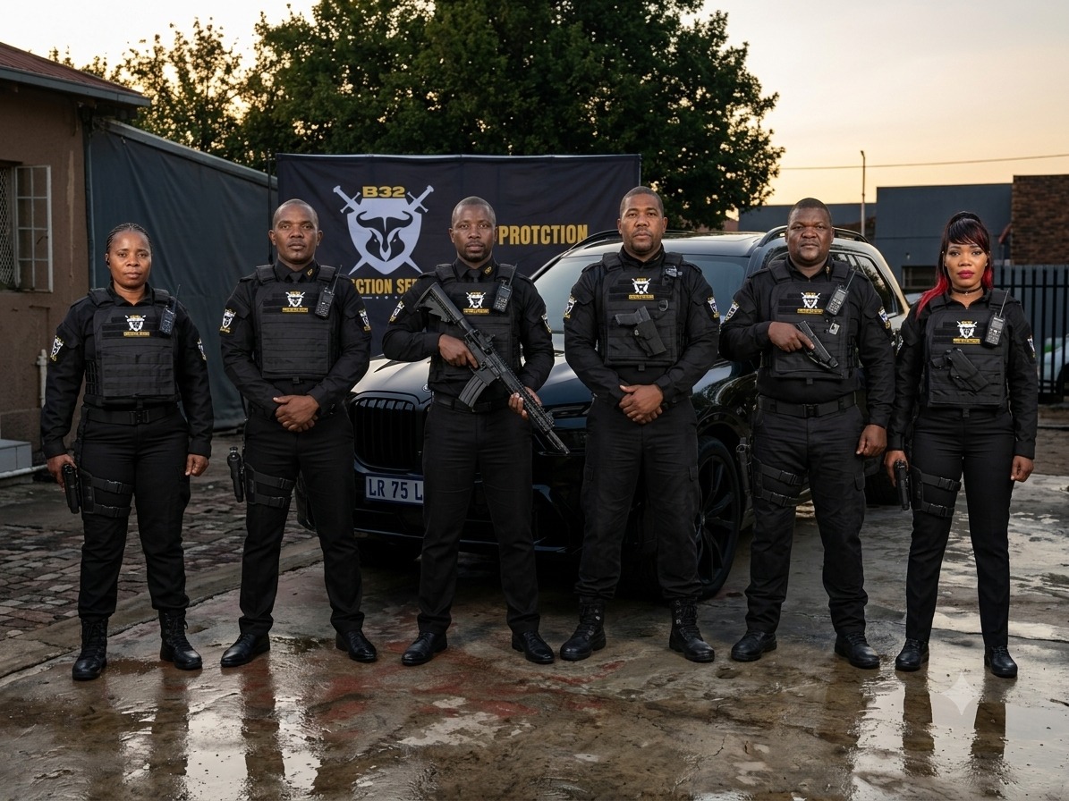 B32 Protection Services tactical team